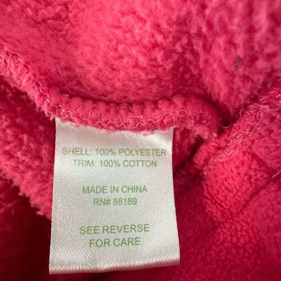 Lilly Pulitzer Irving Fleece Pullover Sweater Cowl Neck Pockets Cozy Large *Read - Picture 11 of 11